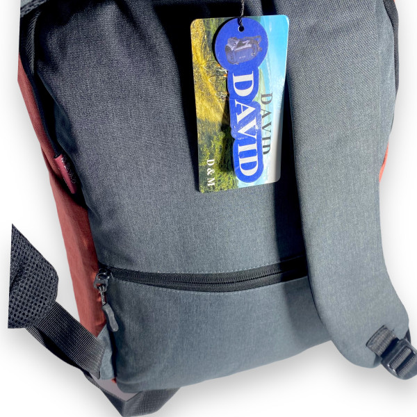 Міський рюкзак, 20 л, одне відділення, внутрішня кишеня, задня кишеня, теракотовий Міський рюкзак, 20 л, одне відділення, внутрішня кишеня, задня кишеня, теракотовий