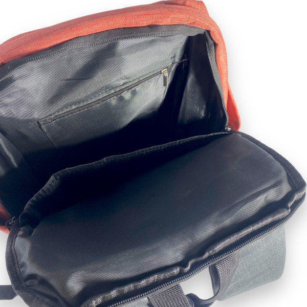 Міський рюкзак, 20 л, одне відділення, внутрішня кишеня, задня кишеня, теракотовий Міський рюкзак, 20 л, одне відділення, внутрішня кишеня, задня кишеня, теракотовий