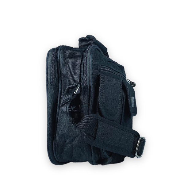 Сумка через плечо мужская Star Dragon, два отделения, внутренние фронтальные карманы, размер: 35*27*15см, черный