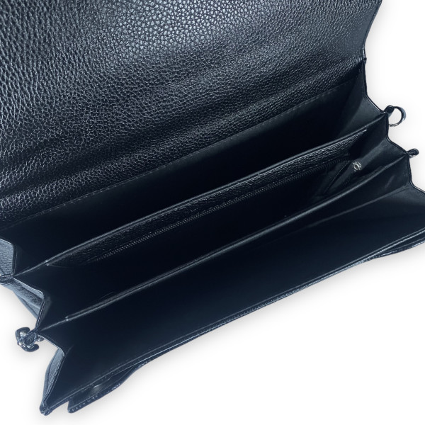 Сумка барсетка, два отделения+одно на замке, фронтальный карман, ручка, ремень, ключ, размер 29*20*12 см черный Сумка барсетка, два отделения+одно на замке, фронтальный карман, ручка, ремень, ключ, размер 29*20*12 см черный