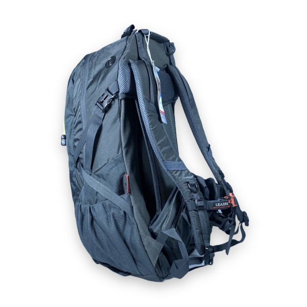 Туристичний рюкзак ʼLeadhakeʼ, 40 л, два відділи, чохол від дощу, жорсткий каркас, розміри: 55*35*20 см, сірий