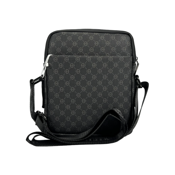 Комфортная и практичная сумка через плечо, удобная, 3 отделения, 3 л, серая Комфортная и практичная сумка через плечо, удобная, 3 отделения, 3 л, серая