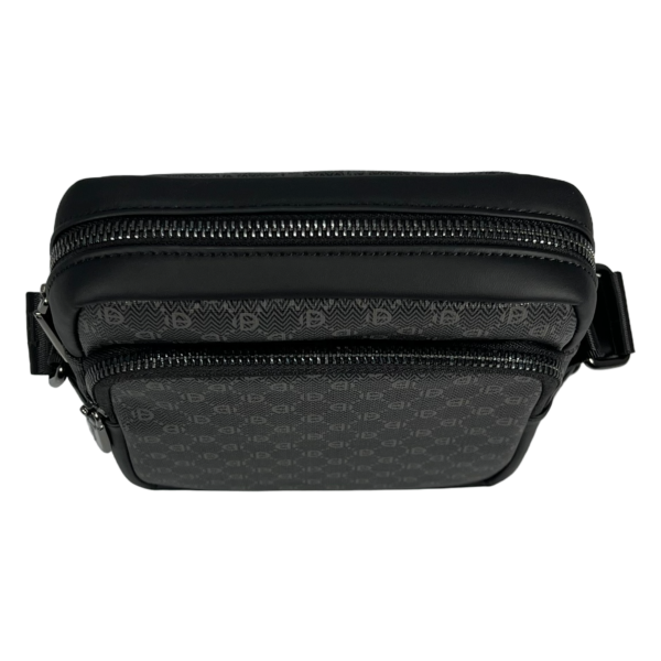 Комфортная и практичная сумка через плечо, удобная, 3 отделения, 3 л, серая Комфортная и практичная сумка через плечо, удобная, 3 отделения, 3 л, серая