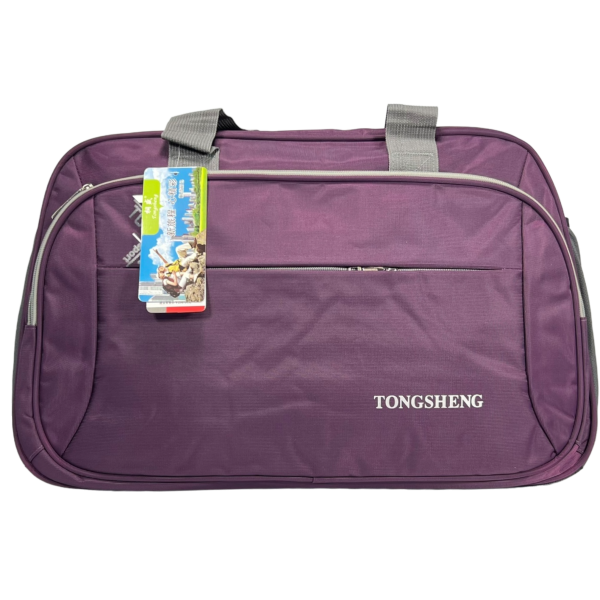 Дорожня сумка TONGSHENG на три віділеня 980-2 фіолетова