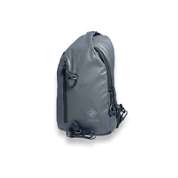 Сумка-слинг мужская, 2отделения, дополнительный карман, USB выход 9801, размер: 30*18*7 см темно-серый Сумка-слинг мужская, 2отделения, дополнительный карман, USB выход 9801, размер: 30*18*7 см темно-серый