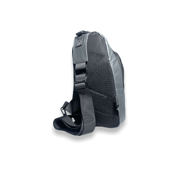 Сумка-слинг мужская, 2отделения, дополнительный карман, USB выход 9801, размер: 30*18*7 см темно-серый Сумка-слинг мужская, 2отделения, дополнительный карман, USB выход 9801, размер: 30*18*7 см темно-серый
