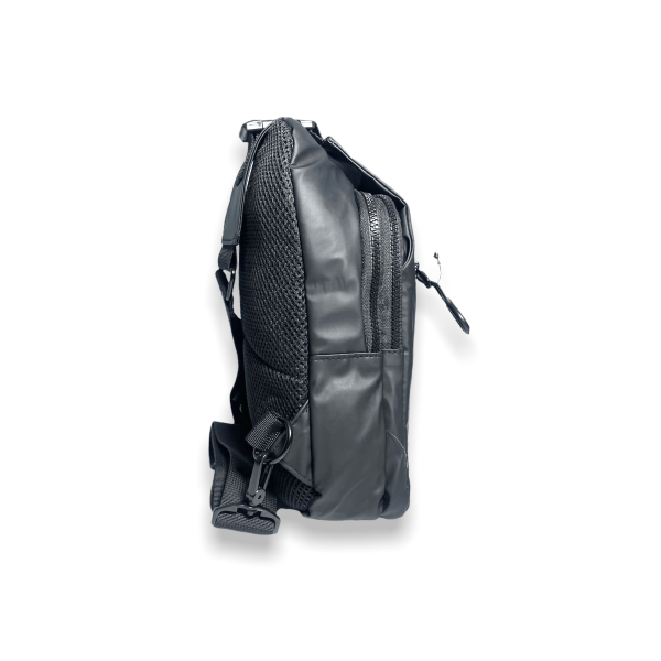 Сумка-слинг мужская, 2отделения, дополнительный карман, USB выход 9801, размер: 30*18*7 см темно-серый Сумка-слинг мужская, 2отделения, дополнительный карман, USB выход 9801, размер: 30*18*7 см темно-серый