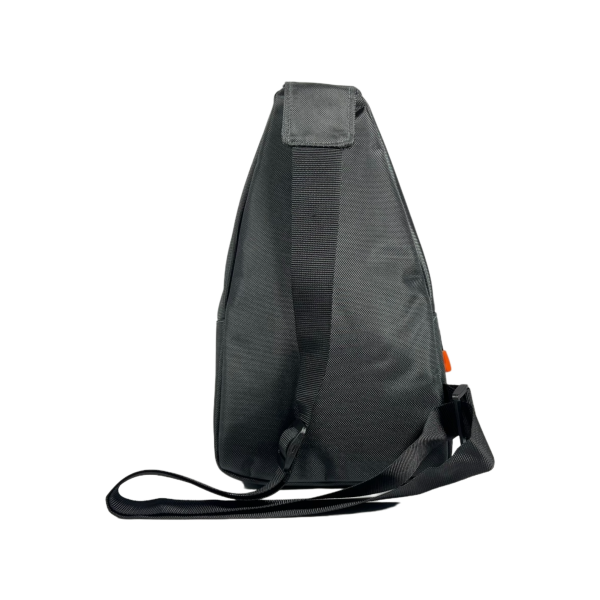 Функціональна сумка-слінг сірого кольору, 3 відділення, 5 л