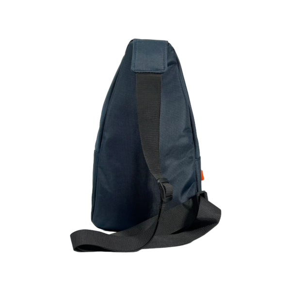 Стильная сумка-слинг на четыре цвета синий Стильная сумка-слинг на четыре цвета синий