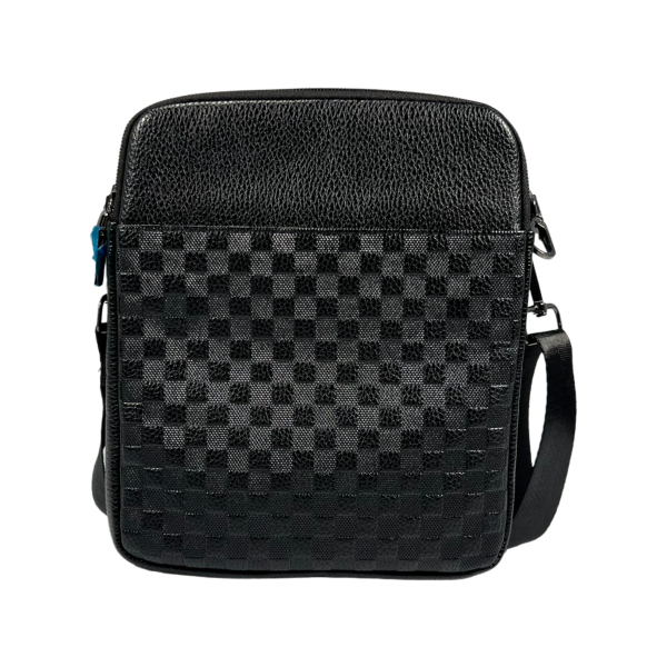 Стильна та практична сумка через плече на п'ять відділень, 4 л, чорна