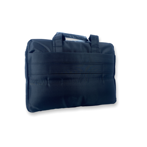 Сумка для ноутбука Zhaocaique 9817, одно отделение 2 кармана, ремень, ручки, размер 40*28*6 см, черный