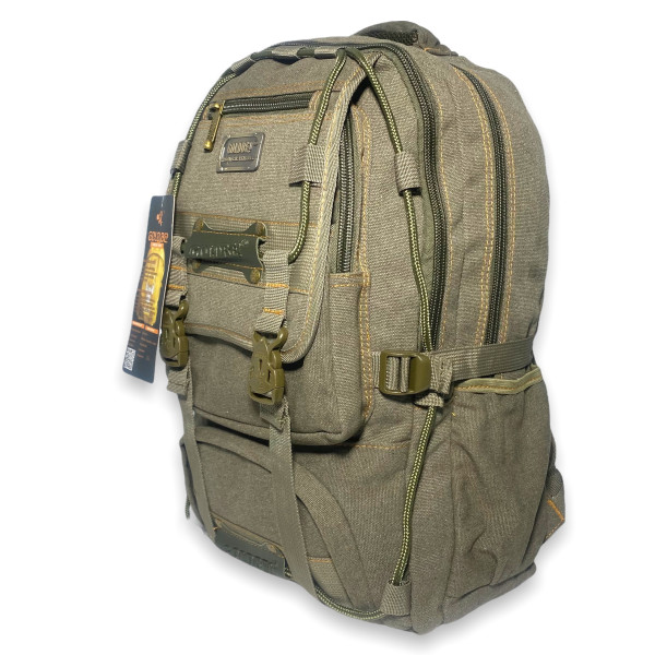 Брезентовый рюкзак на 27 л, хаки Брезентовый рюкзак на 27 л, хаки