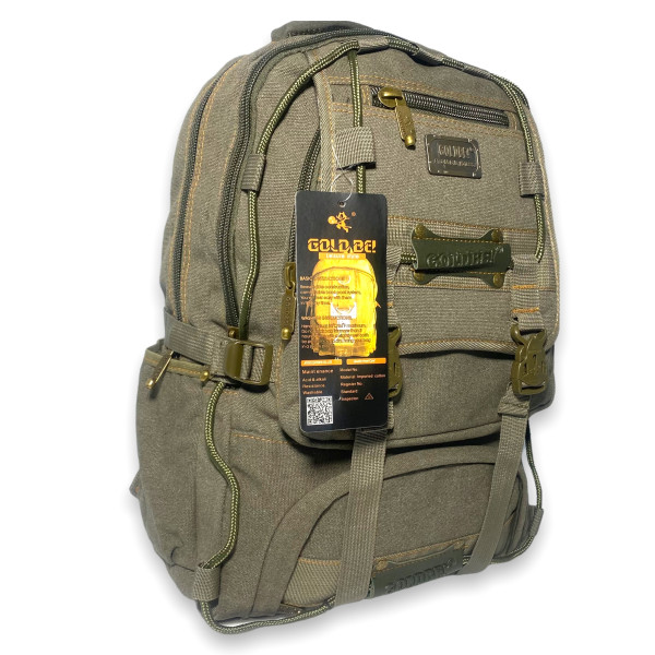 Брезентовый рюкзак на 27 л, хаки Брезентовый рюкзак на 27 л, хаки