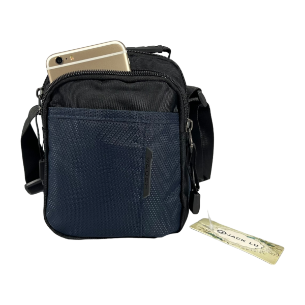 Коипактная и функциональная сумка через плечо на четыре отделения, 3 л, синяя Коипактная и функциональная сумка через плечо на четыре отделения, 3 л, синяя
