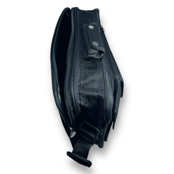 Сумка через плечо Star Dragon 2 отделение 3 фронтальные карманы размер: 28*35*11, черный