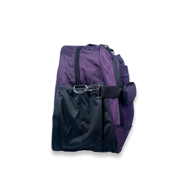 Дорожная сумка 60 л TONGSHENGодно отделение внутренний карман две фронтальных кармана размер: 60*40*25 см фиолетовая