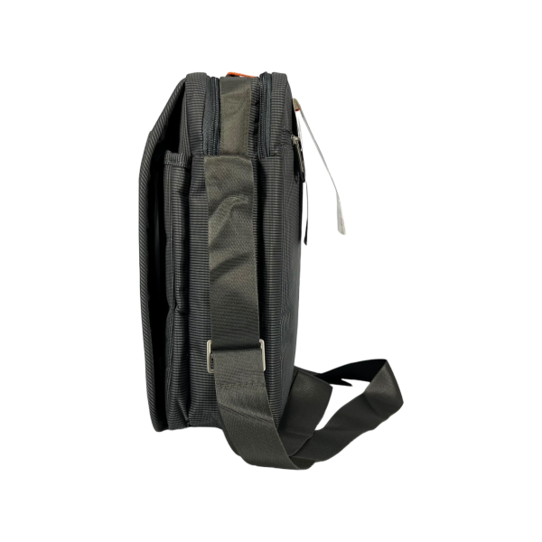 Функциональная сумка через плечо, ручки для переноса, 5 отделений, цвет серый Функциональная сумка через плечо, ручки для переноса, 5 отделений, цвет серый