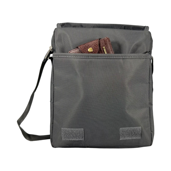 Функциональная сумка через плечо, ручки для переноса, 5 отделений, цвет серый Функциональная сумка через плечо, ручки для переноса, 5 отделений, цвет серый