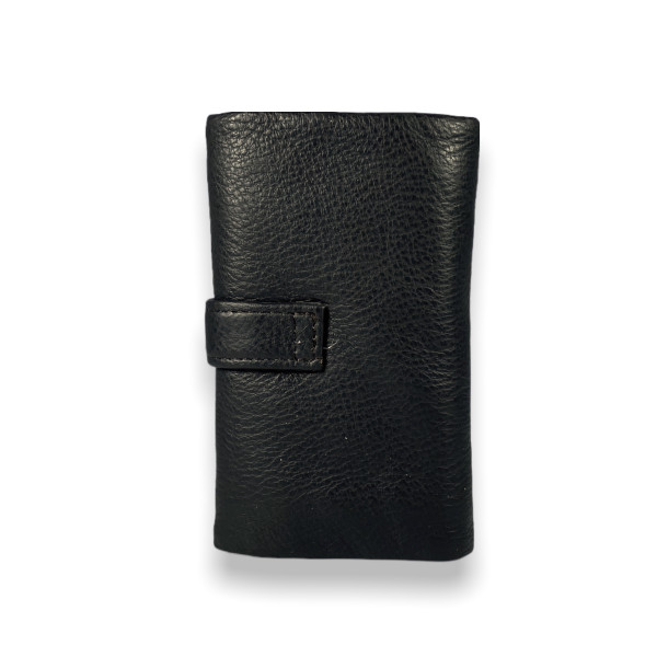 Кошелек-ключница на два отделения и шесть карабинов, коричневый Кошелек-ключница на два отделения и шесть карабинов, коричневый