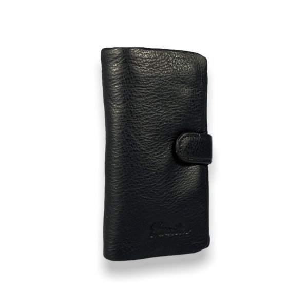 Кошелек-ключница на два отделения и шесть карабинов, коричневый Кошелек-ключница на два отделения и шесть карабинов, коричневый