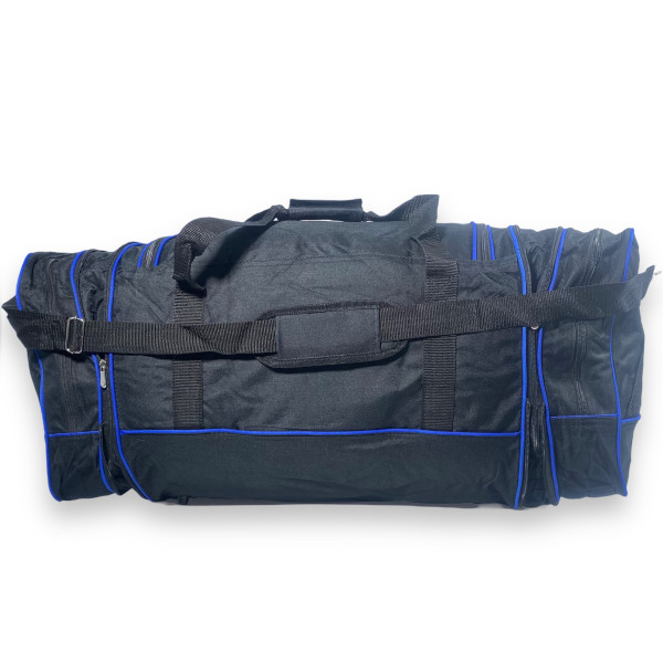 Дорожня сумка з розширенням, чорно-синя, 84 л Дорожня сумка з розширенням, чорно-синя, 84 л