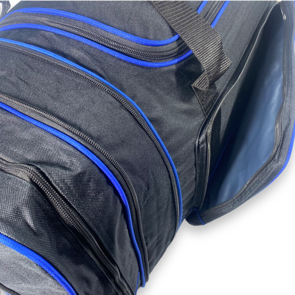 Дорожня сумка з розширенням, чорно-синя, 84 л Дорожня сумка з розширенням, чорно-синя, 84 л