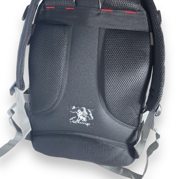 Рюкзак міський, 20 л, два відділення, фронтальні кишені, бічні кишені, сірий