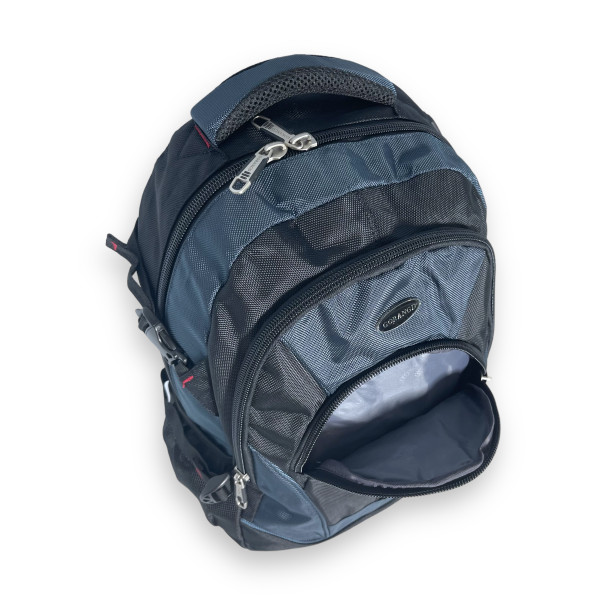 Рюкзак міський, 21 л, два відділення, фронтальні кишені, бічні кишені, синій Рюкзак міський, 21 л, два відділення, фронтальні кишені, бічні кишені, синій