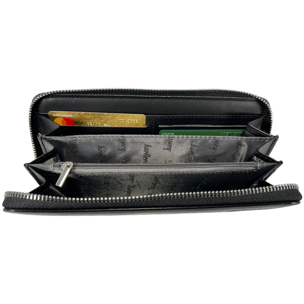 Мужской пертмон baellerry с монетницей C2351 черный