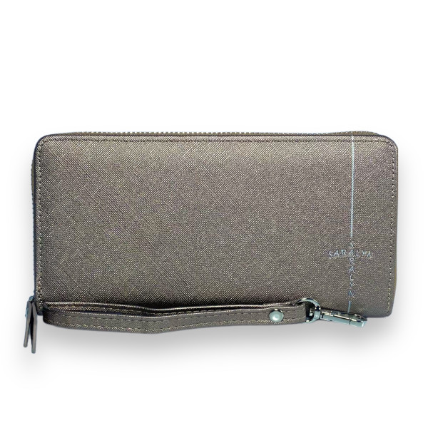 Женский клатч Saralyn экокожа 2 отделения 12 ячеек для карт размер: 20*10*2.5 см бронза Женский клатч Saralyn экокожа 2 отделения 12 ячеек для карт размер: 20*10*2.5 см бронза