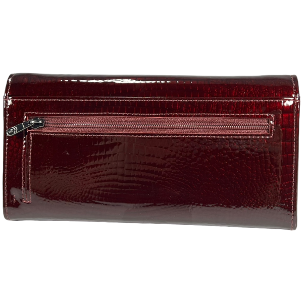 Женский кошелек Cardinal из натуральной кожи, бордовый, с застежкой на молнии Женский кошелек Cardinal из натуральной кожи, бордовый, с застежкой на молнии