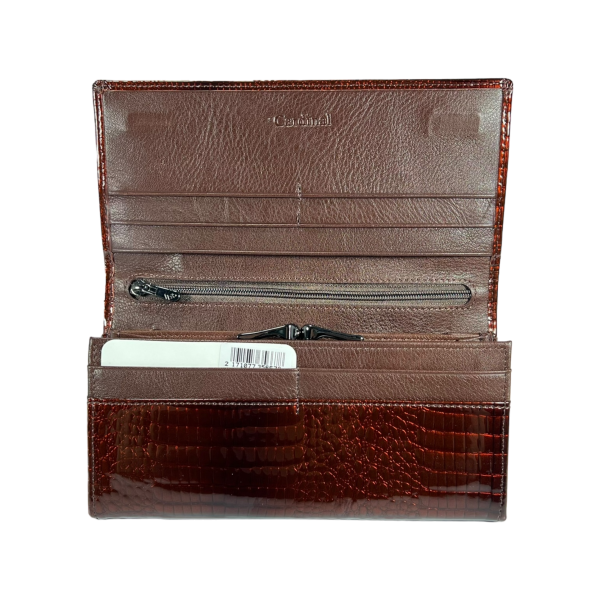 Кошелек женский из натуральной кожи, коричневый, с застежкой на молнии, монетница Кошелек женский из натуральной кожи, коричневый, с застежкой на молнии, монетница