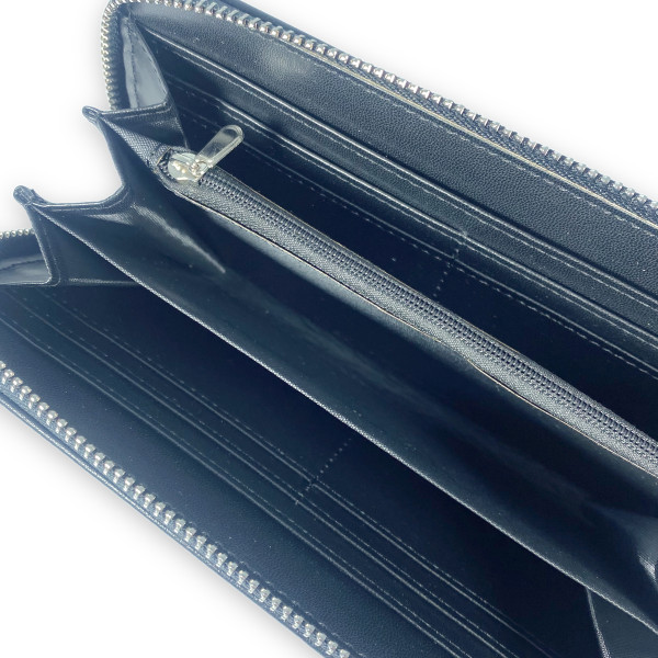 Гаманець чоловічий, екошкіра, чорний Гаманець чоловічий, екошкіра, чорний