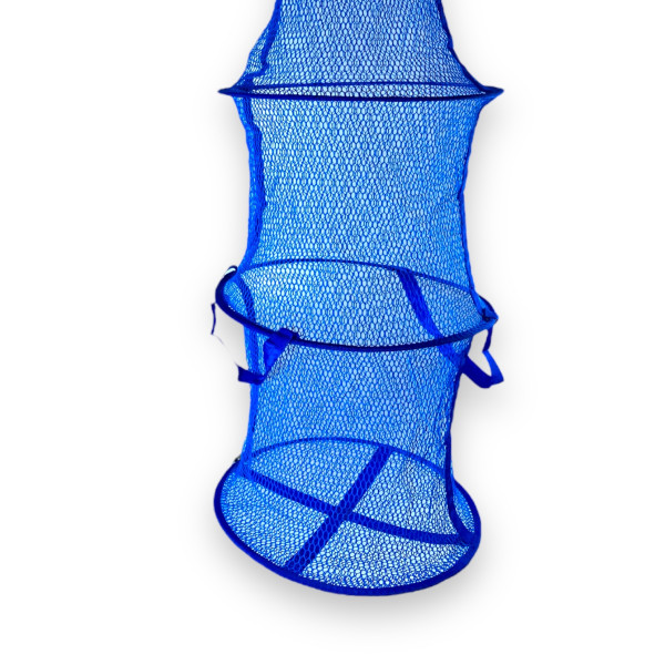 Садок рыболовный, CA4520-35, прорезиненный, 5 колец, диаметром 35 см, длиной 105 см, синий Садок рыболовный, CA4520-35, прорезиненный, 5 колец, диаметром 35 см, длиной 105 см, синий