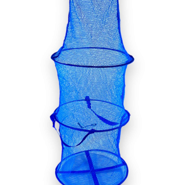 Садок рыболовный, CA4520-40, прорезиненный, 5 колец, диаметром 40 см, длиной 118 см, синий Садок рыболовный, CA4520-40, прорезиненный, 5 колец, диаметром 40 см, длиной 118 см, синий