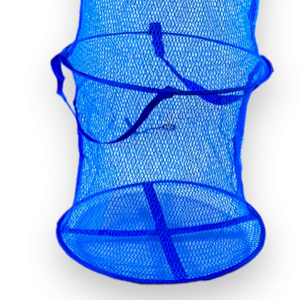 Садок рыболовный, CA4520-40, прорезиненный, 5 колец, диаметром 40 см, длиной 118 см, синий Садок рыболовный, CA4520-40, прорезиненный, 5 колец, диаметром 40 см, длиной 118 см, синий