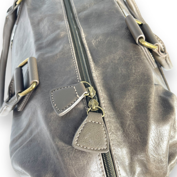 Сумка дорожная David Jones одно отделение четыре фронтальных кармана съемный ремень размер 50*30*20см темно-бежевая