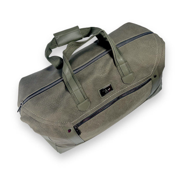 Сумка дорожная David Jones, одно отделение, один фронтальный карман, съемный ремень, размер 54*35*20см, хаки Сумка дорожная David Jones, одно отделение, один фронтальный карман, съемный ремень, размер 54*35*20см, хаки
