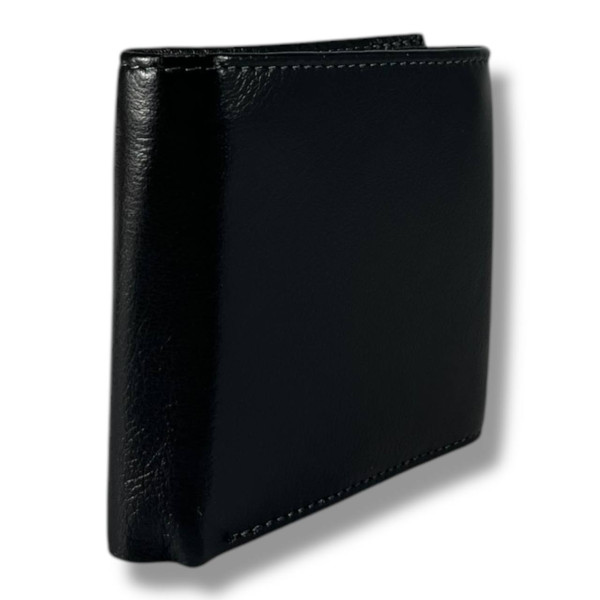 Мужской кошелек на магнитной застежке, черный, стильный и удобный Мужской кошелек на магнитной застежке, черный, стильный и удобный