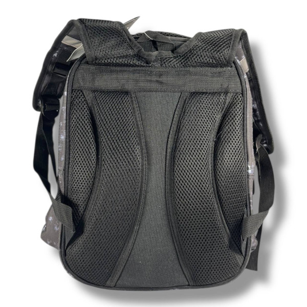 Черный школьный рюкзак для мальчиков с принтом Машина, водонепроницаемый, пенал в комплекте Черный школьный рюкзак для мальчиков с принтом Машина, водонепроницаемый, пенал в комплекте