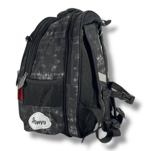 Черный школьный рюкзак для мальчиков Танк, водонепроницаемый, пенал в комплекте Черный школьный рюкзак для мальчиков Танк, водонепроницаемый, пенал в комплекте