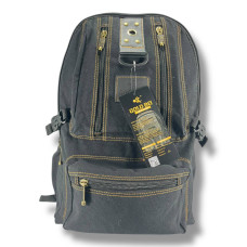 Чоловічий міський рюкзак з кишенею для ноутбука, практичний та зручний, чорний 