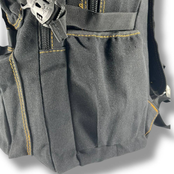 Чоловічий міський рюкзак з кишенею для ноутбука, практичний та зручний, чорний 