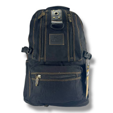 Чоловічий міський рюкзак, практичний та зручний, чорний