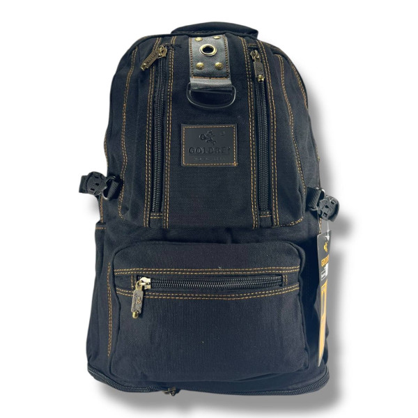 Чоловічий міський рюкзак, практичний та зручний, чорний