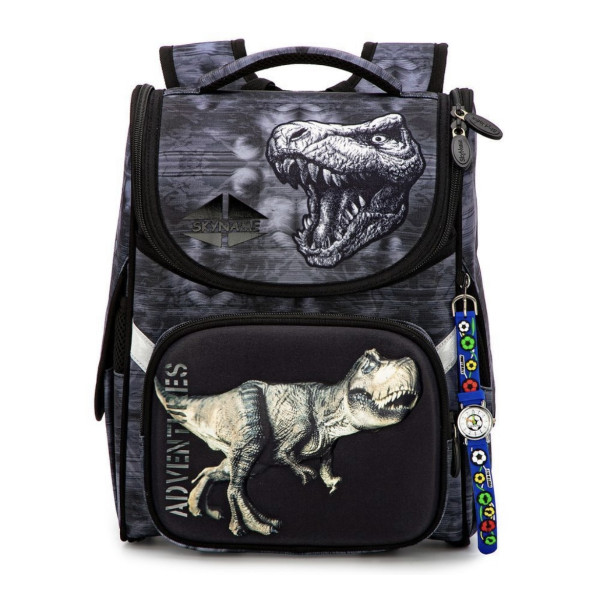 Шкільний рюкзак Sky Name (Winner) для хлопчиків 1-4 клас, водовідштовхувальна тканина, 14 л, принт Динозавр Шкільний рюкзак Sky Name (Winner) для хлопчиків 1-4 клас, водовідштовхувальна тканина, 14 л, принт Динозавр