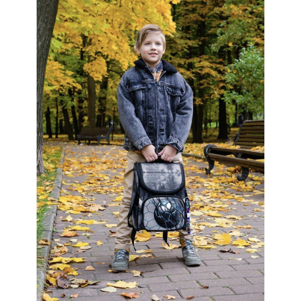 Шкільний рюкзак Sky Name (Winner) для хлопчиків 1-4 клас, водовідштовхувальна тканина, 14 л, принт М'яч Шкільний рюкзак Sky Name (Winner) для хлопчиків 1-4 клас, водовідштовхувальна тканина, 14 л, принт М'яч