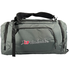 Спортивная сумка-рюкзак на два отделения, 34 л, серая