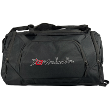 Спортивная сумка-рюкзак на два отделения, 34 л, черная