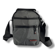 Стильная сумка через плечо, серая, компактная и удобная